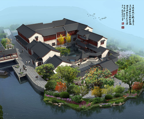 巴城历史文化馆景观方案